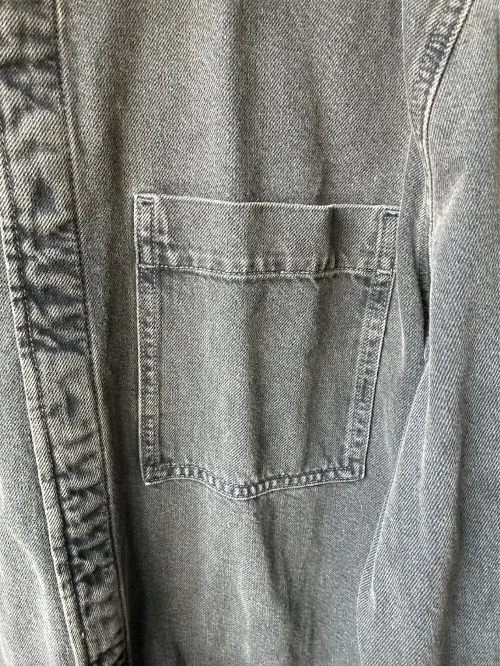 COS Men's Oversized Black Denim Shirt - Size S